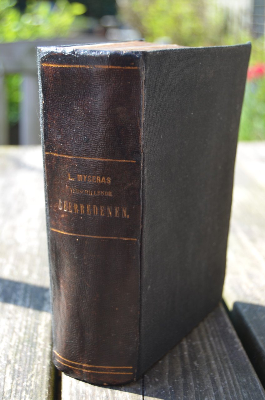 Verschillende Leerredenen Lambertus Myseras 1734