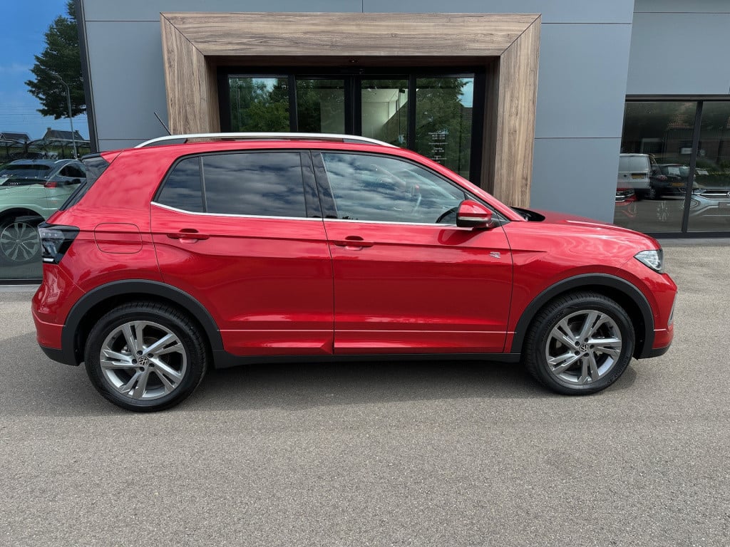 Volkswagen T-cross 1.0 tsi dsg r-line | iq light | dode hoek | keyless | vi