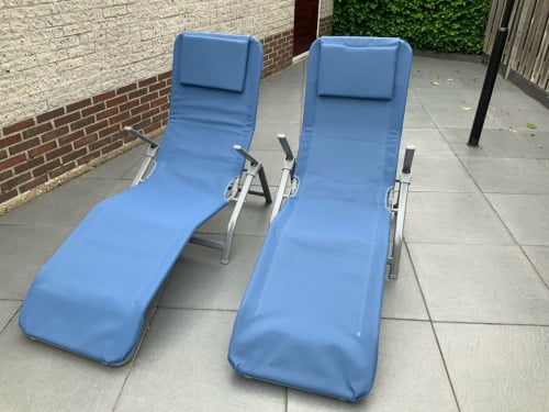 2 camping/tuin stoelen