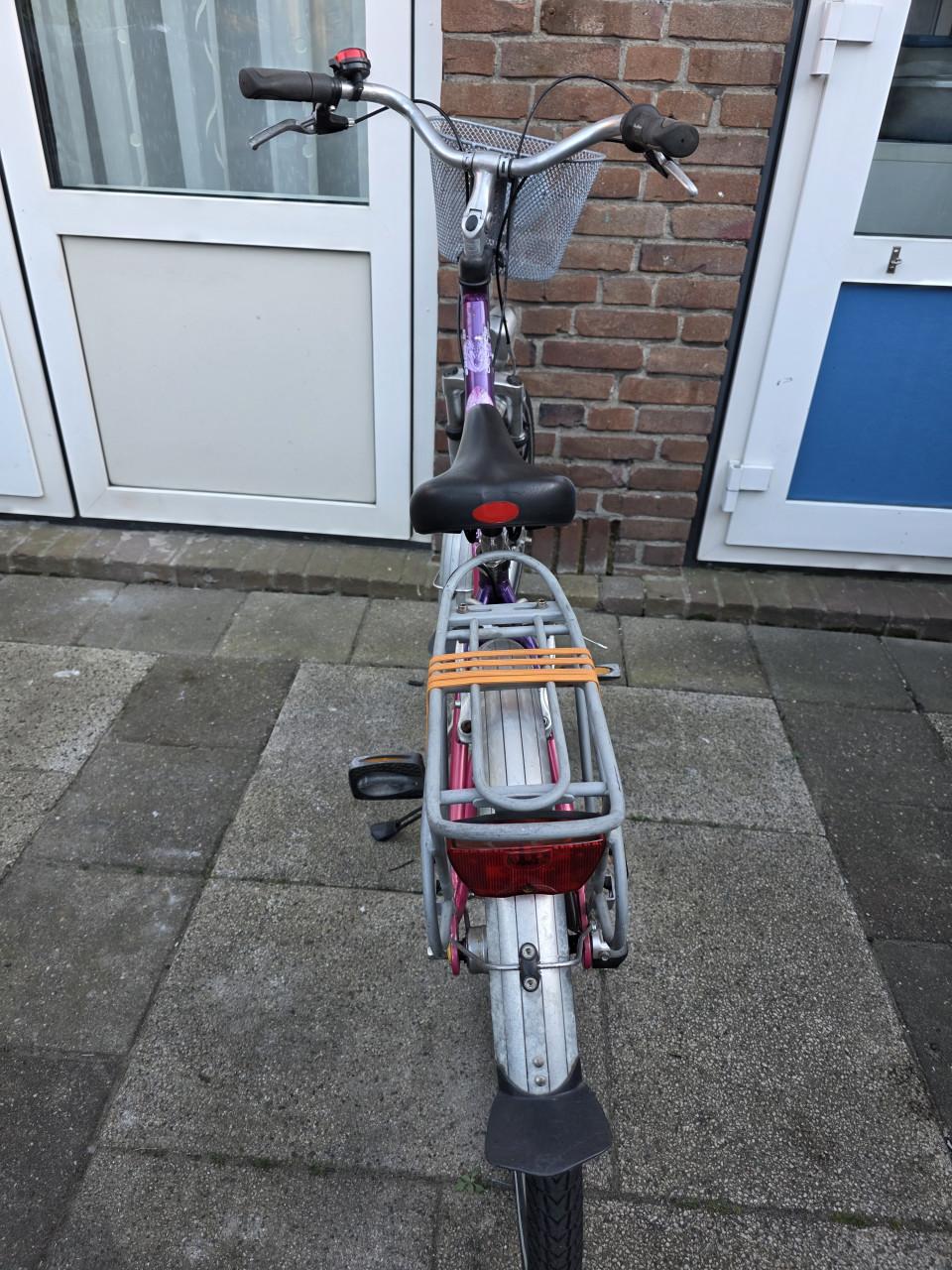 Meisjes fiets GAZELLE 24inch- 9 tot 13 jaar-3 versnellingen