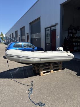 Rubberboot met yamaha 8pk