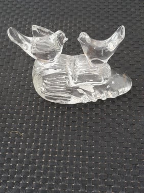 Mooie glazen vogels