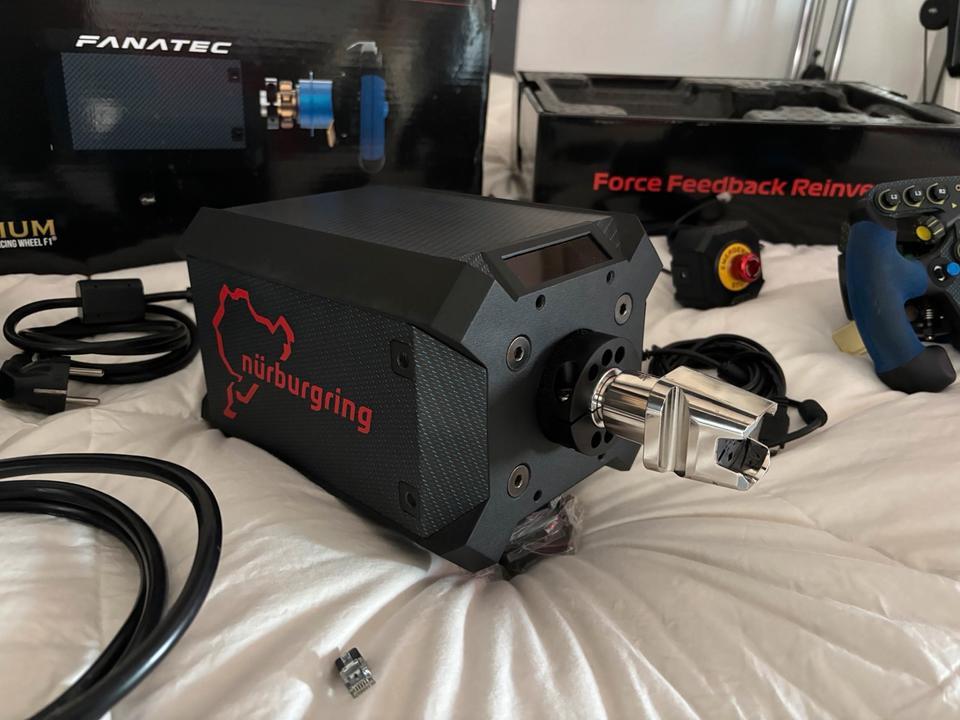 Fanatec DD1 F1 met 20nm QR 2 met kill-switch, compatibel met PS4/5 en pc