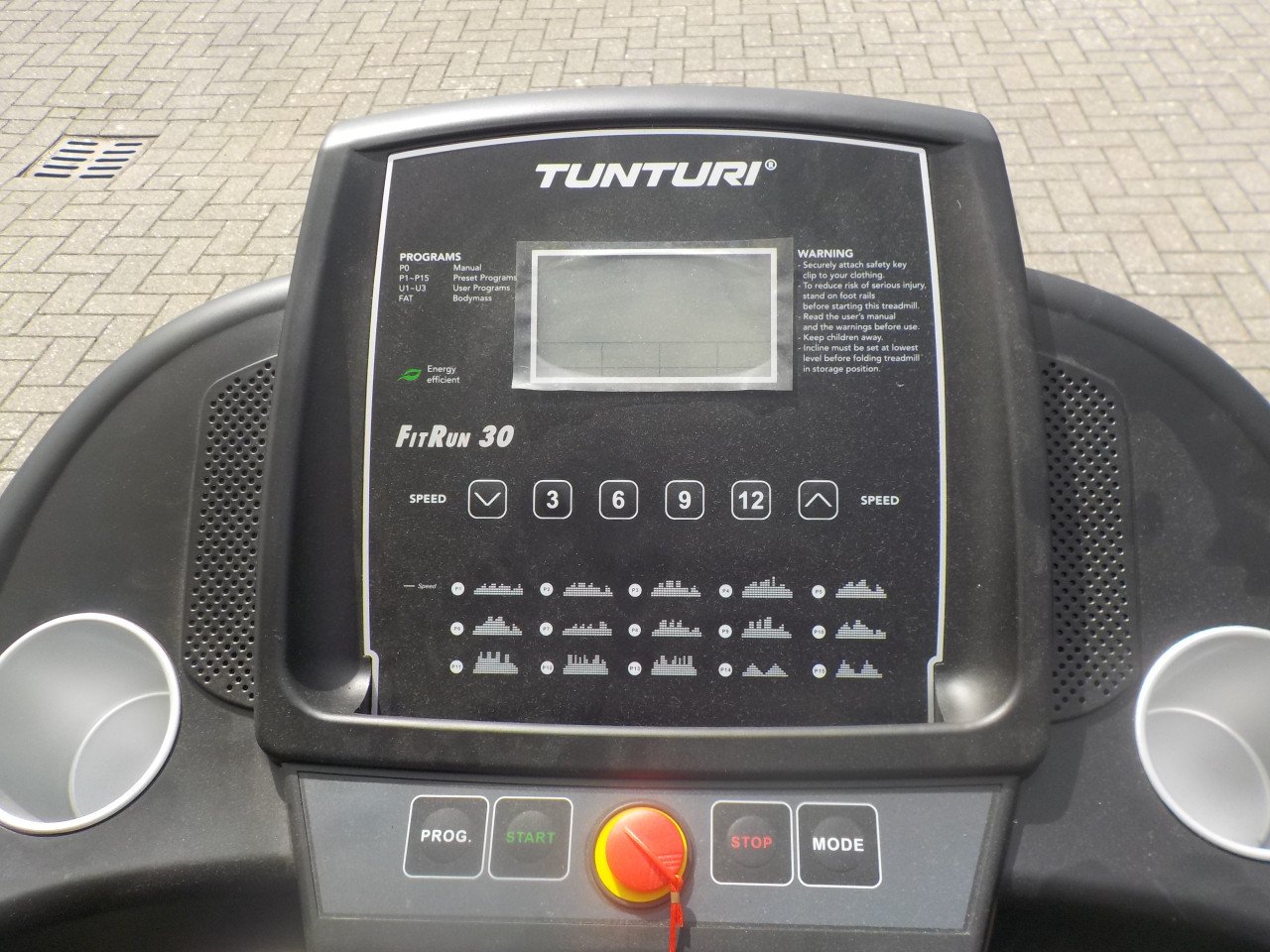 Elektrische loopband TUNTURI FITRUN 30 in zeer goede staat gereserveerd