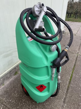 Mobiele brandstoftank benzine 110l handpomp (nieuw) Emiliana