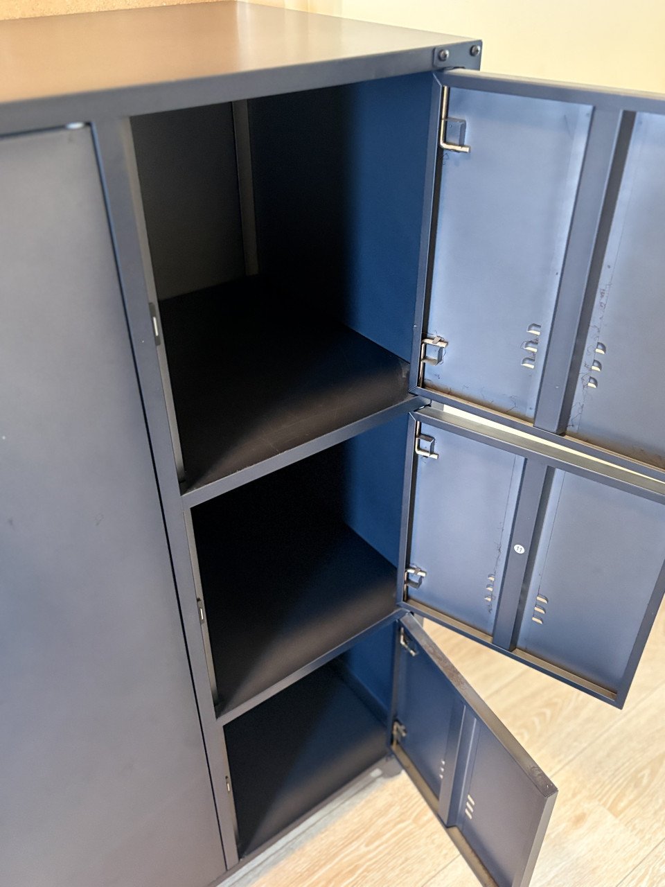 Vintagelook Lockerkast 121,5x75x45,5