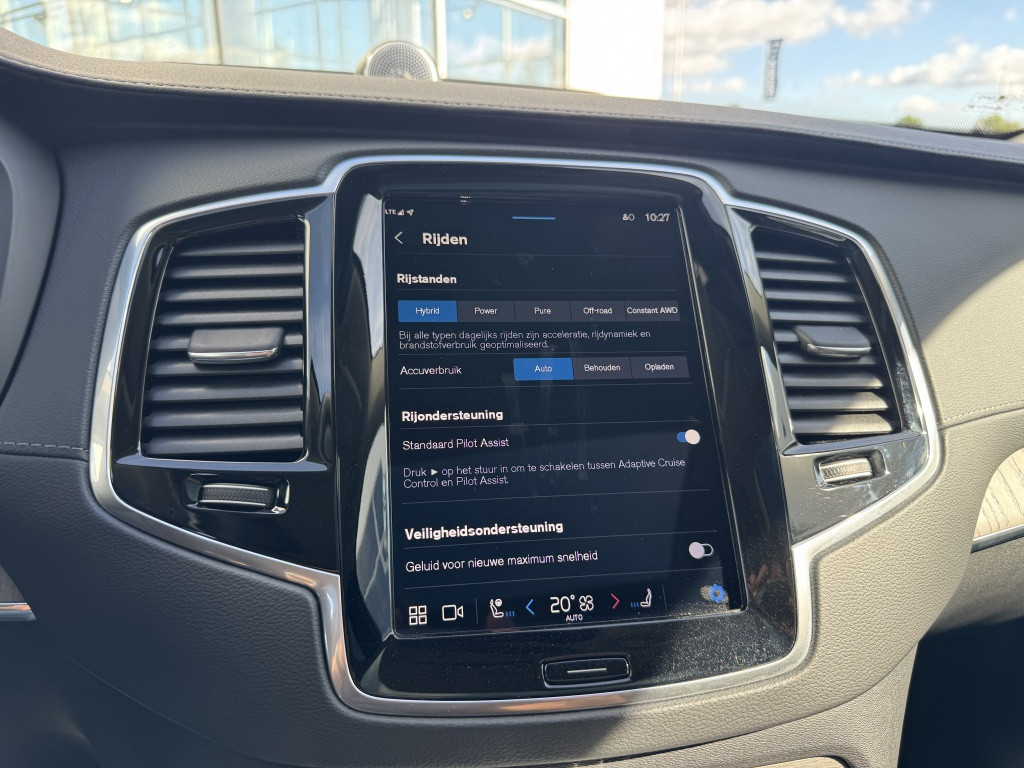 Volvo XC90 t8 455pk recharge ultra dark| full options!! b&w | luchtvering
