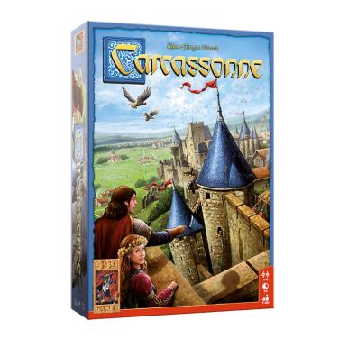 Carcassonne basisspel, inclusief De Rivier en De Abt NIEUW!!