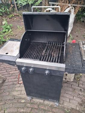 Barbecue op gas