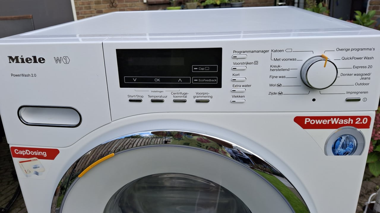 Miele wasmachine (gereserveerd)