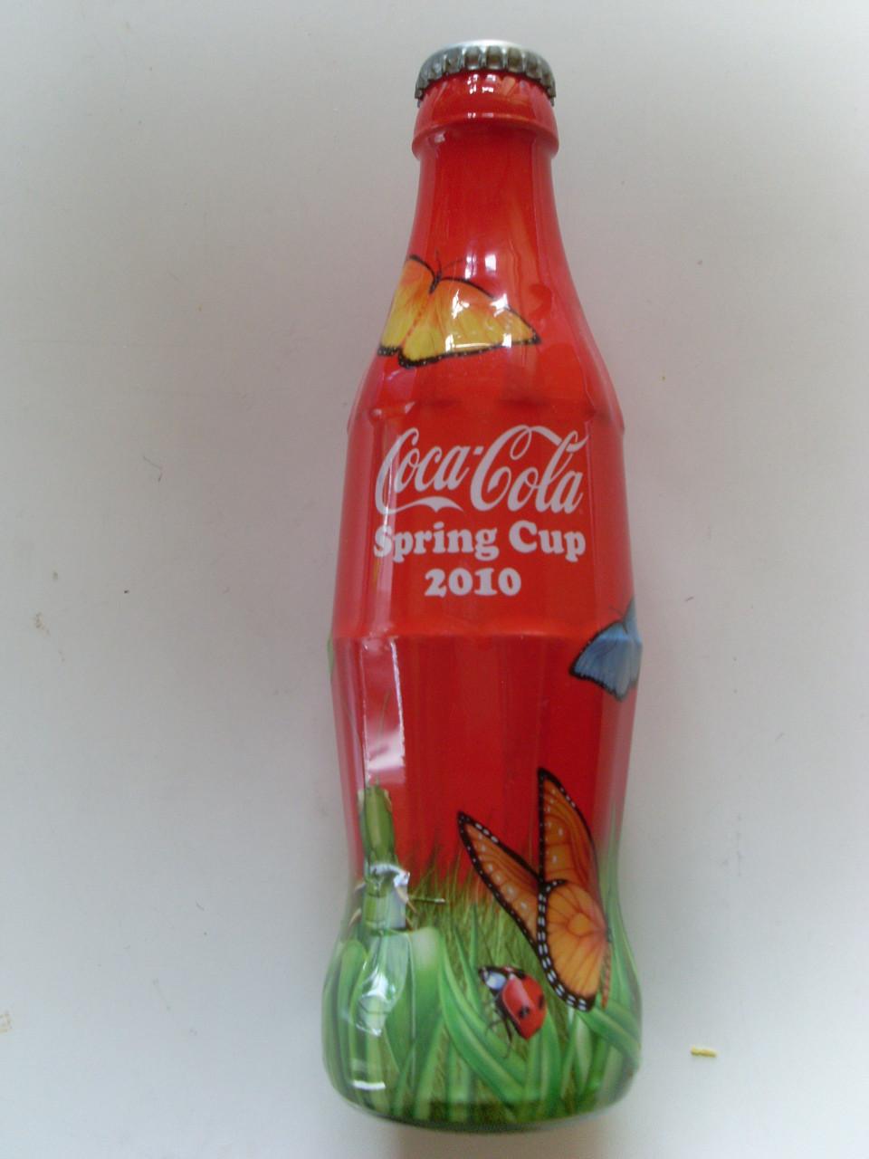 Coca Cola fles Spring Cup 2010 NIEUW