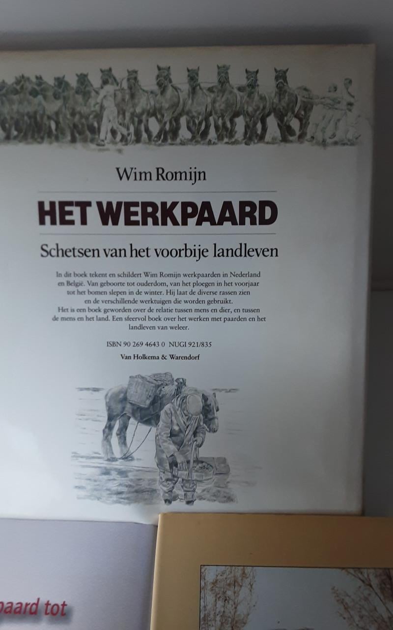 Paardenboeken van Wim Romijn