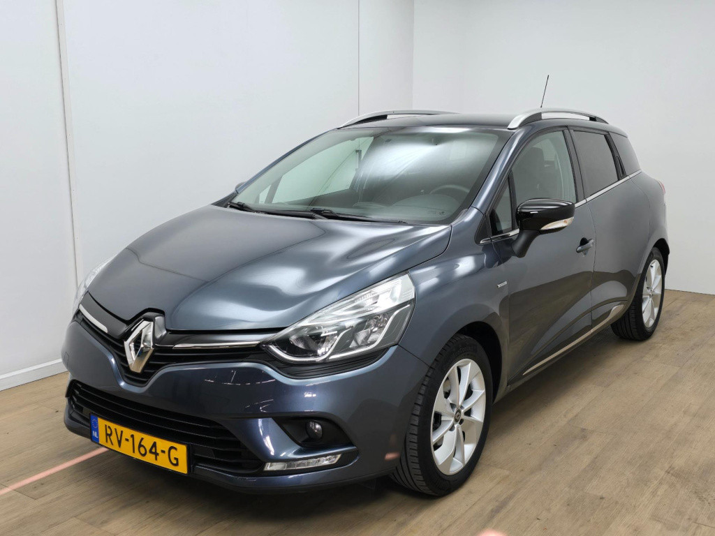 Renault Clio estate occasion 0.9 tce limited met trekhaak | zuinig! | tweed