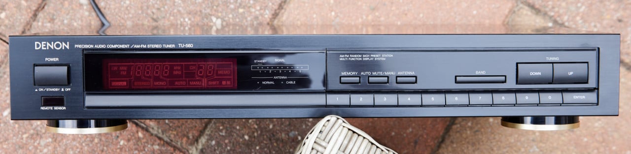 Denon TU-560 Tuner, zwart