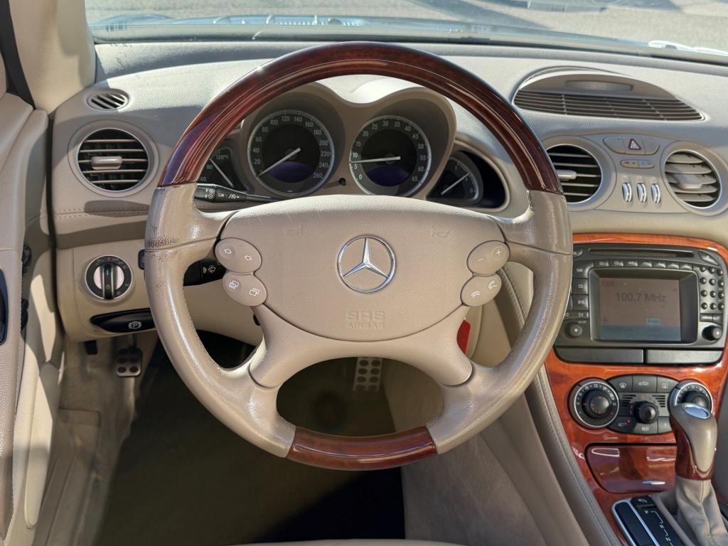 Mercedes-Benz Sl 350 l beige leder l comand aps l keyless go l alarm l mult