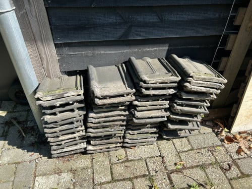Dakpannen zwart