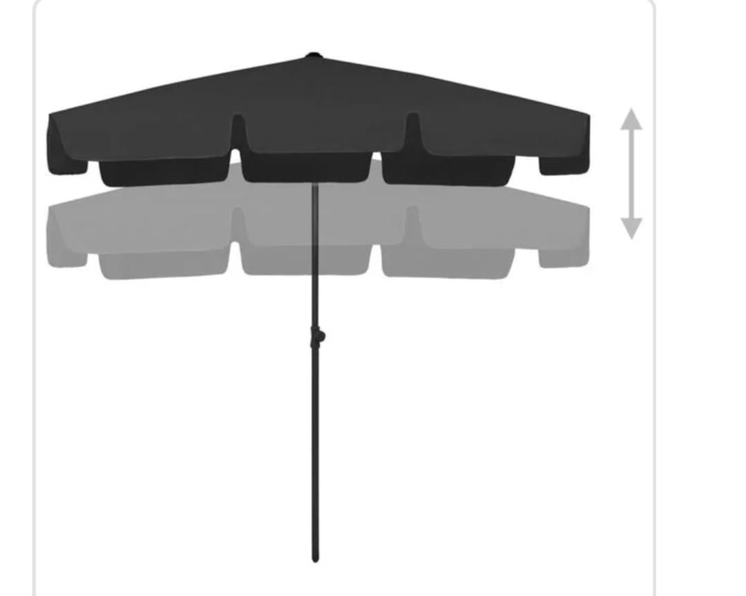 Parasol zgan zwart