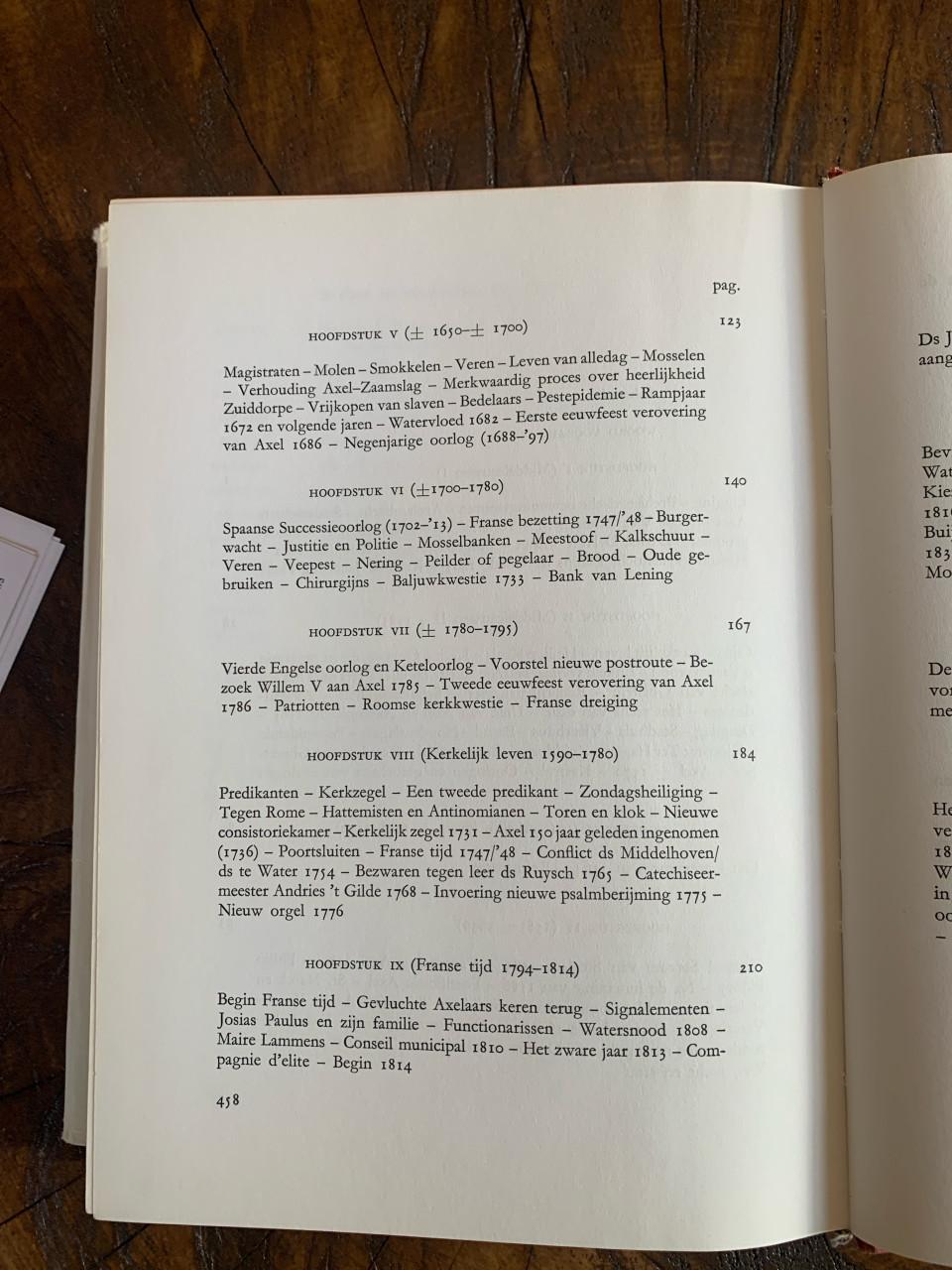 De geschiedenis van Axel door J. Wesseling