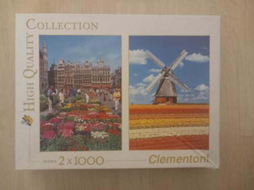 2 puzzels van Clementoni