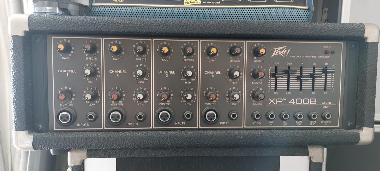 PEAVEY XR 400B MIXER AMP