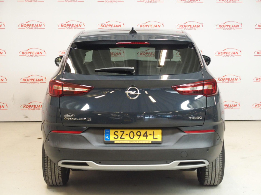 Opel Grandland X 1.2 turbo ultimate, stoel verw/verkoel, app connect, leer,