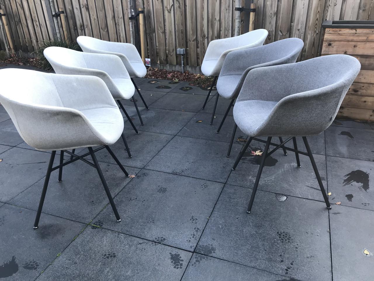 Eetkamerstoelen 6 stuks