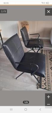 Lederen draaistoelen