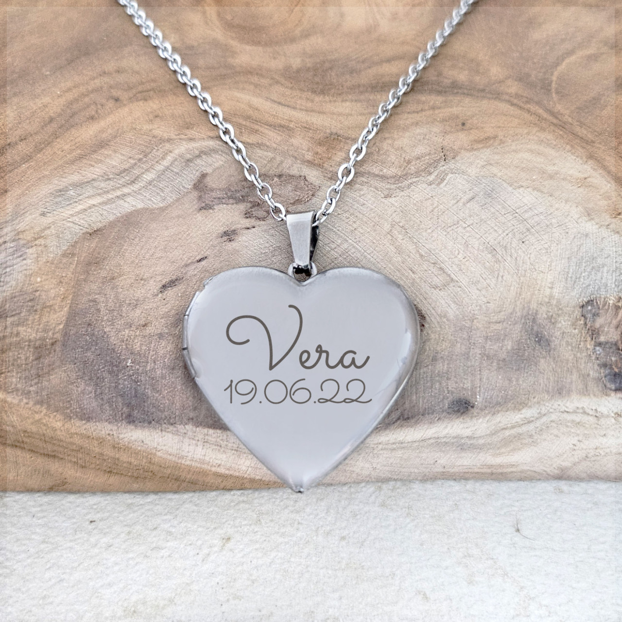 Gegraveerde gepersonaliseerde sieraden