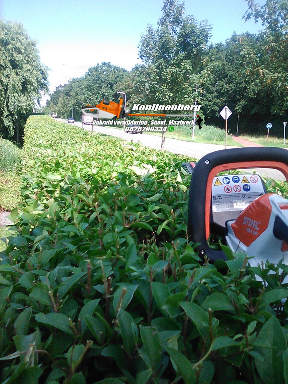 Onkruid verwijdering