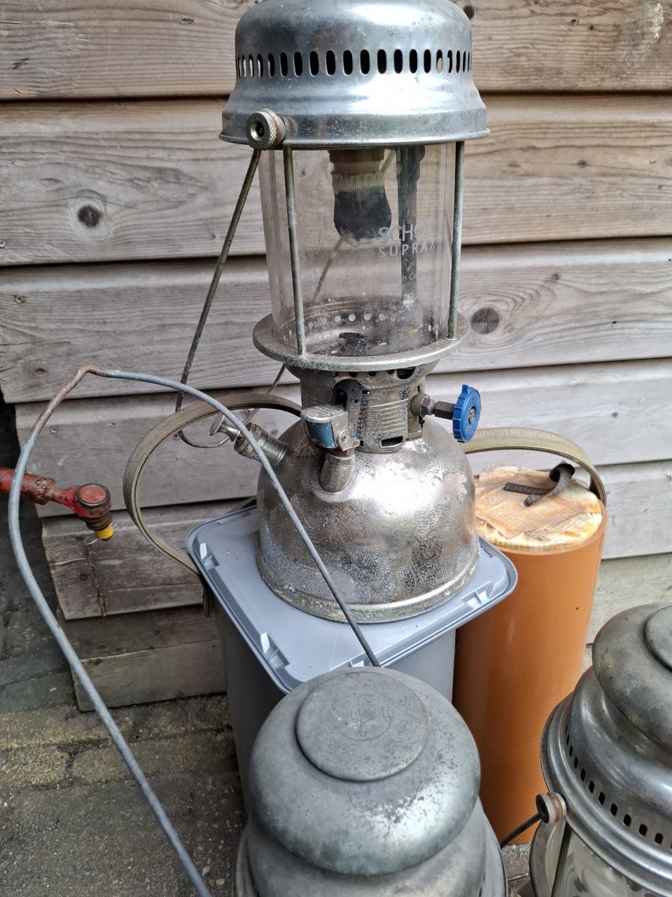 Te koop petromax druklamp