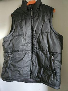 Zwarte SOL'S Warm unisex gewatteerde bodywarmer Maat L
