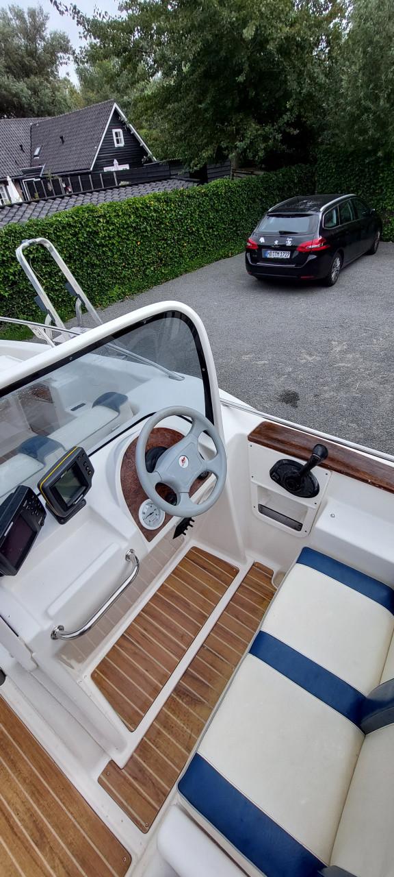 Quicksilver 500 commander motorboot