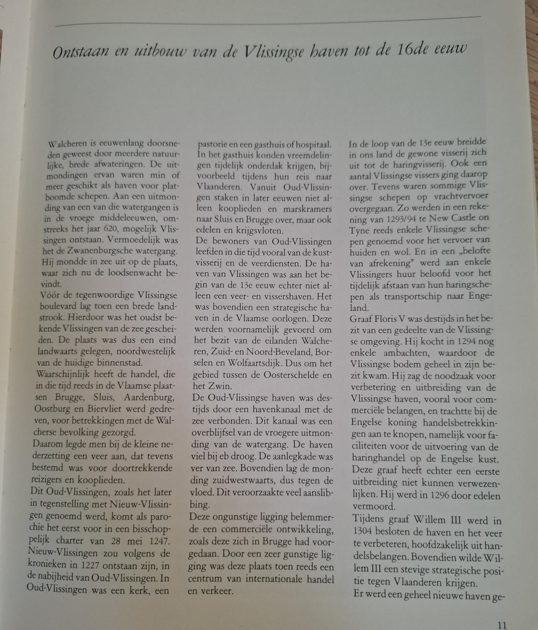NV haven van Vlissingen 1934-1984, door Henri Arnoldus