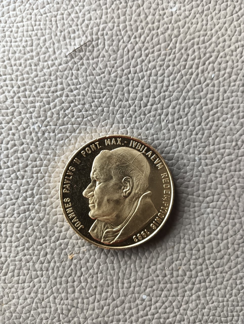Munt pausbezoek 1985