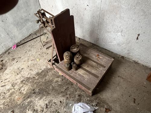 Oude bascule gereserveerd