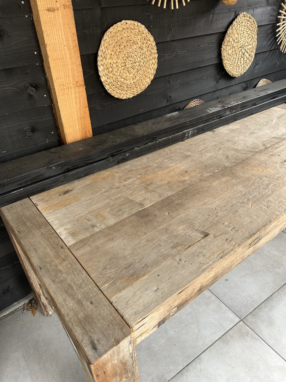 Teak houten tafel