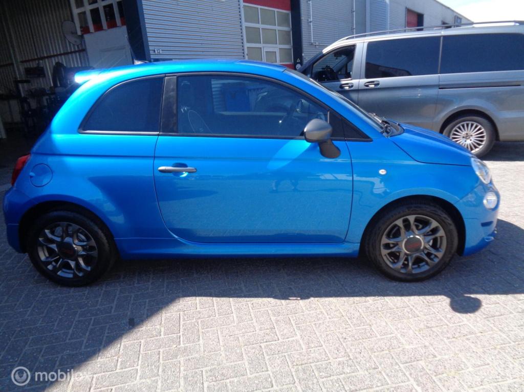 Fiat 500 1.2 sport/groot navi/ecc airco/lm velgen/dig dash/zwarte hemel stu