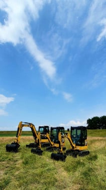 Minikraan / midikraan / mobiele kraan te huur