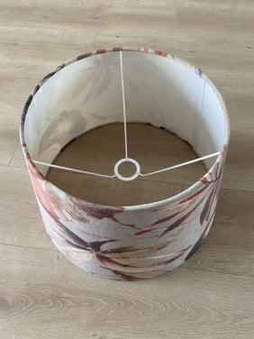 Te koop mooie fluweelachtige lampenkap
