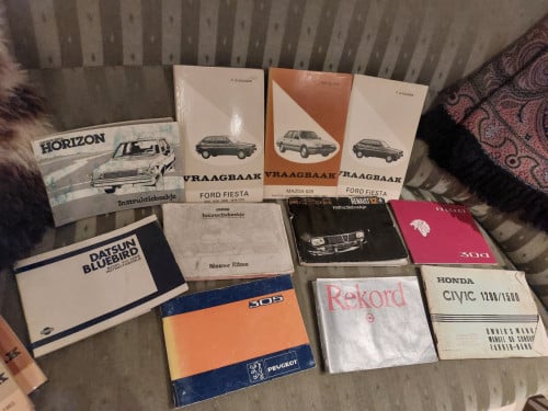 Vraagbaak, instructieboekjes, handleidingen vele automerken