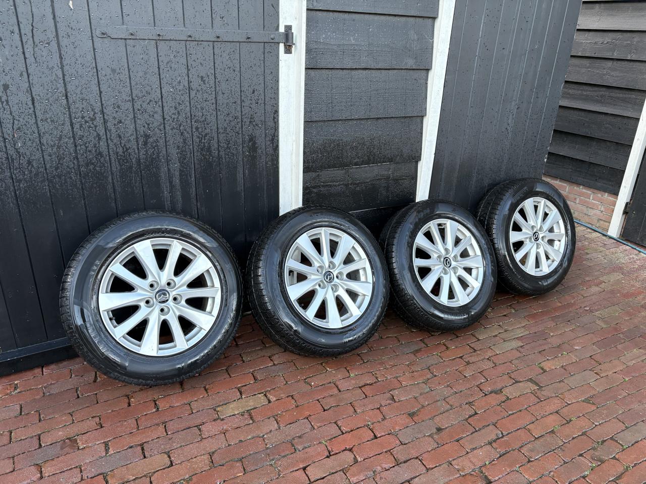 Mooie originele 17” velgen voor mazda cx5