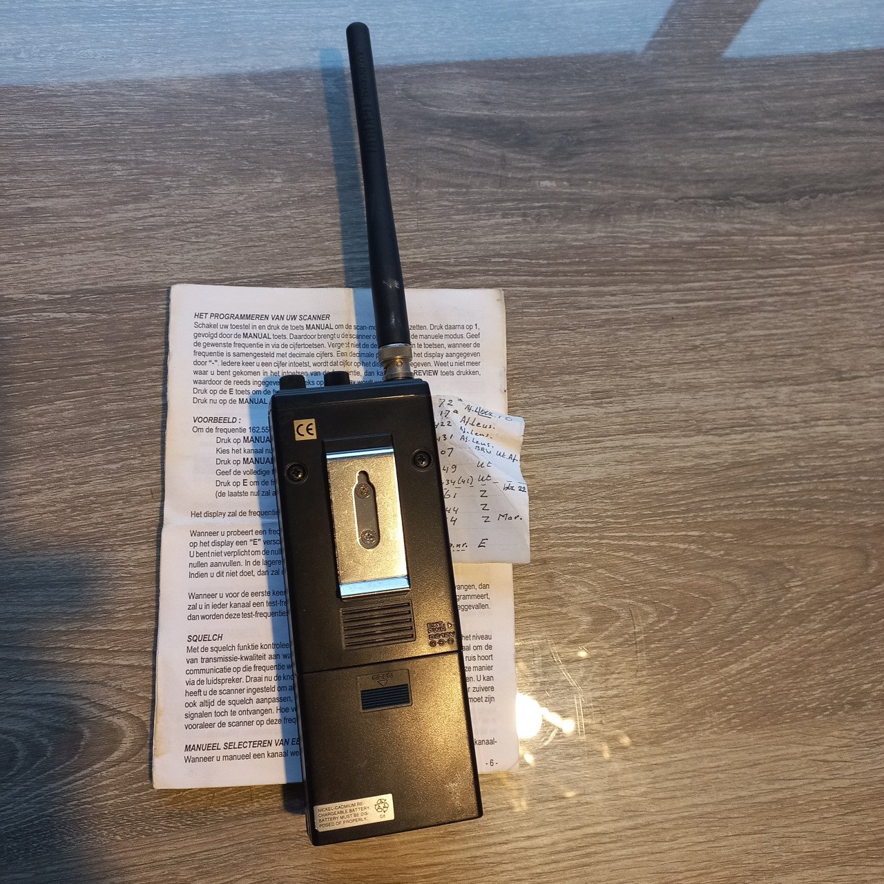 Uniden bearcat hand scanner 65 XLT