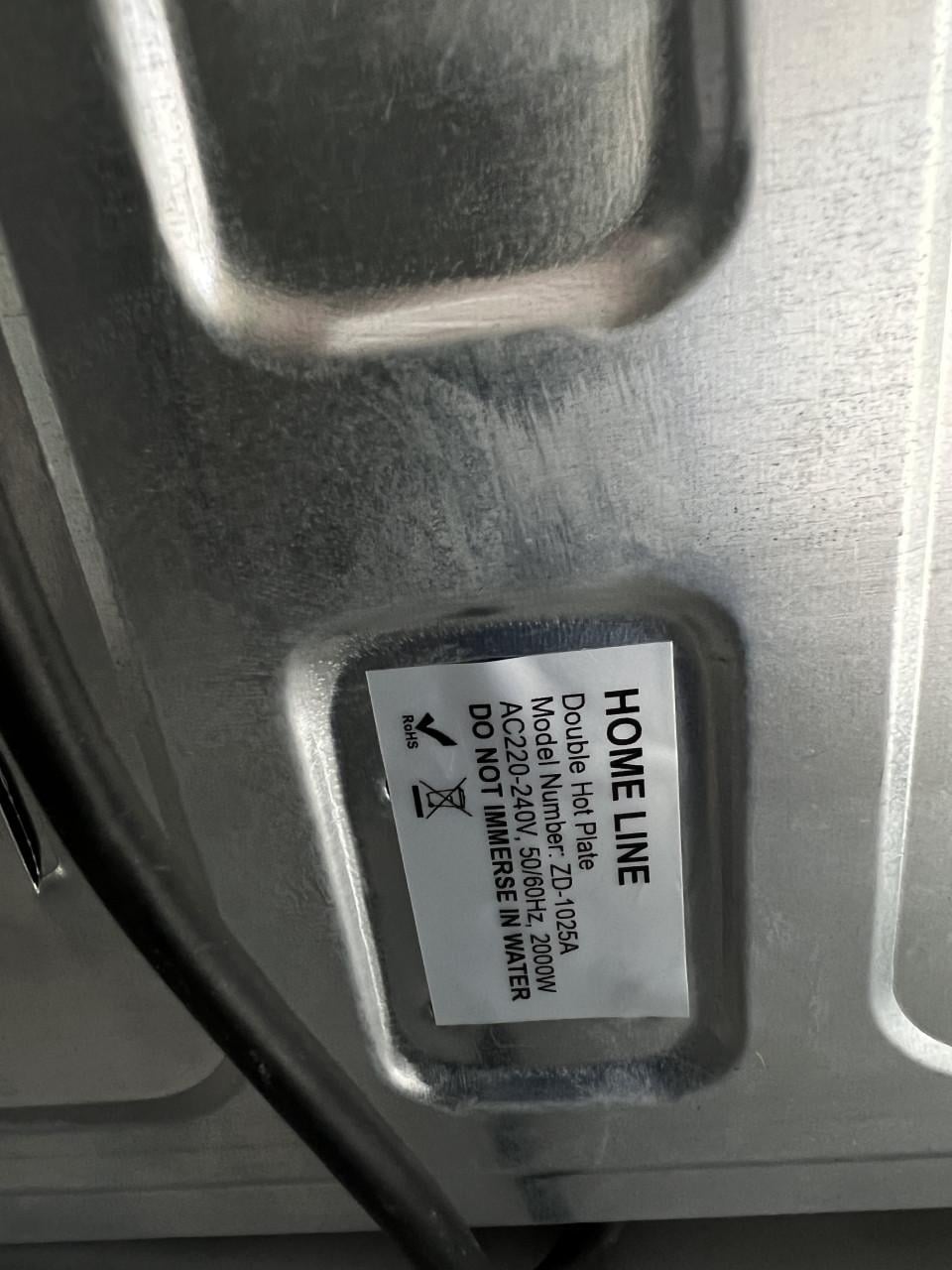 2 pits elektrische Kookplaat als nieuw