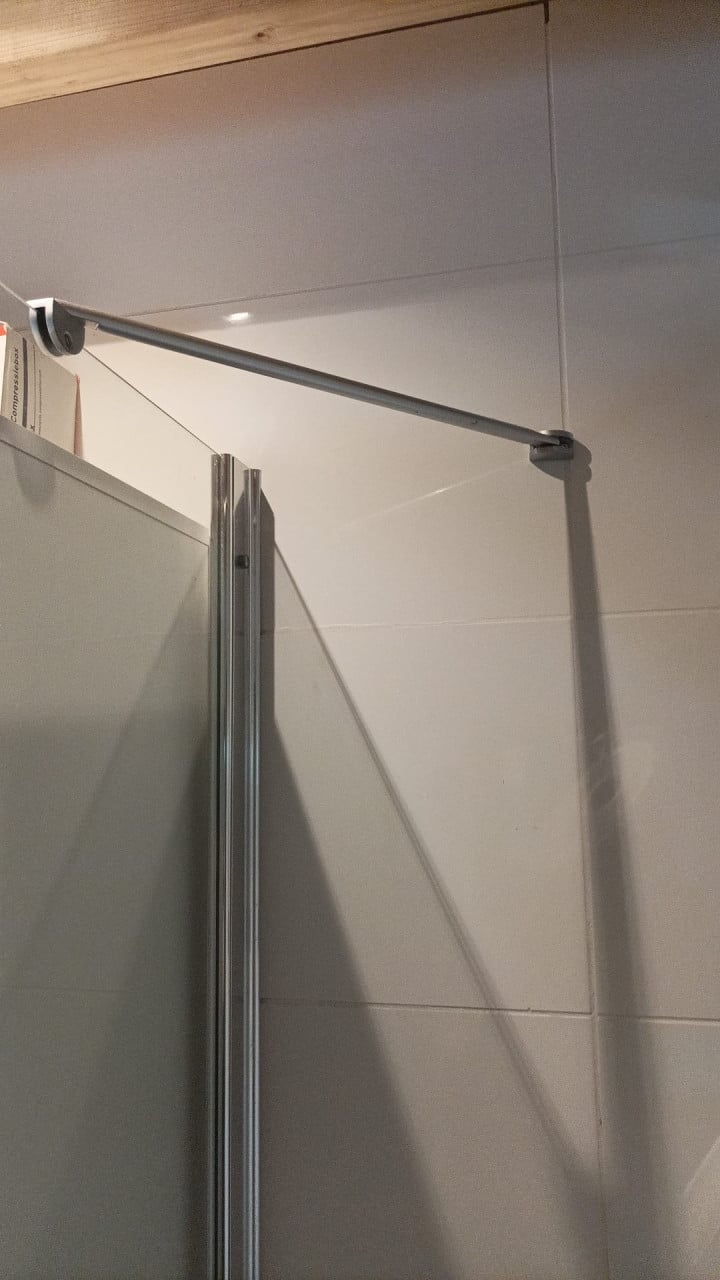 Douchecabine (nieuw in doos) vierkant 80x80 cm. veiligheidsglas!