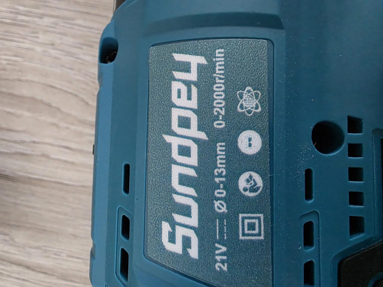 NIEUW Accu boormachine merk SUNDPEY-21V-2000r/min