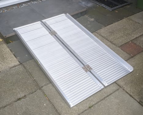 Oprijplaat voor rolstoel/scootmobiel
