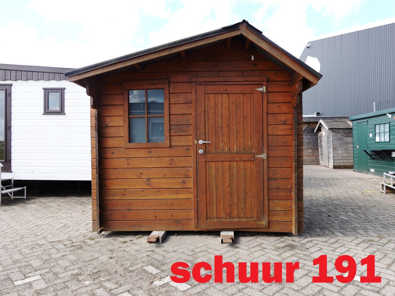 Op zoek naar een tuinhuis, blokhut, schuurtje of hobbyruimte?