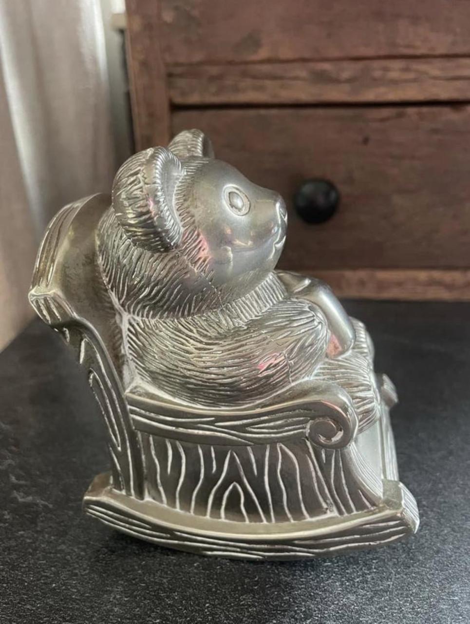 Verzilverde spaarpot