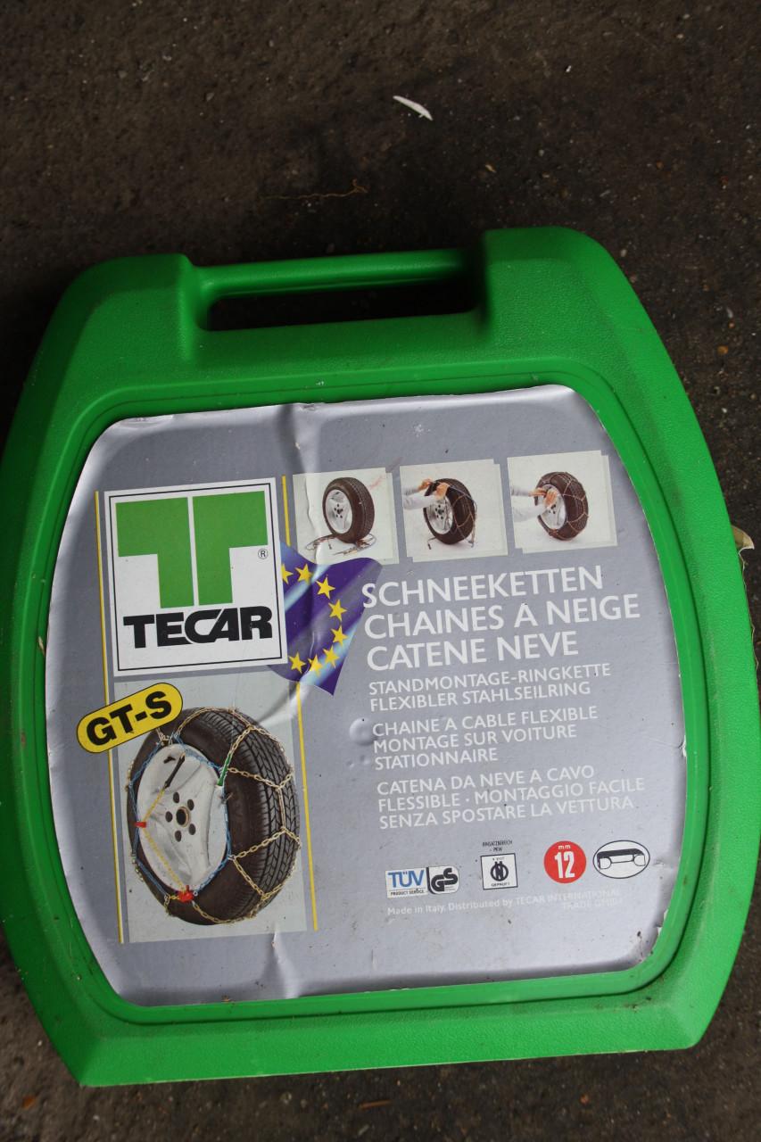 Winterbanden op stalen velg + sneeuwkettingen