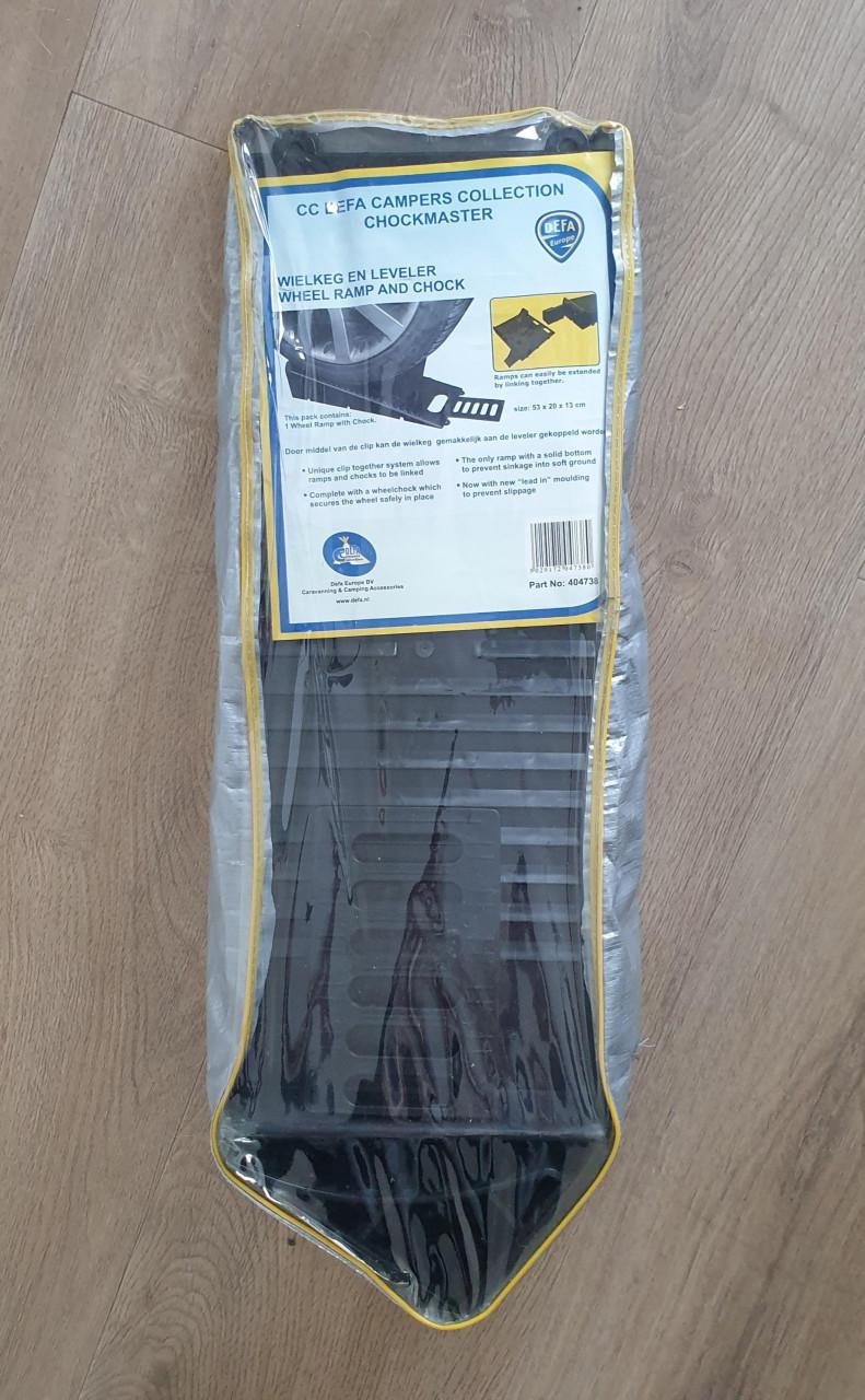 Nieuwe Defa wielkeg en leveler chockmaster voor Camper of caravan